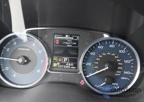 2016 Subaru Crosstrek 2.0I Limited from USA, damaged, VIN JF2GPANC5G8317921